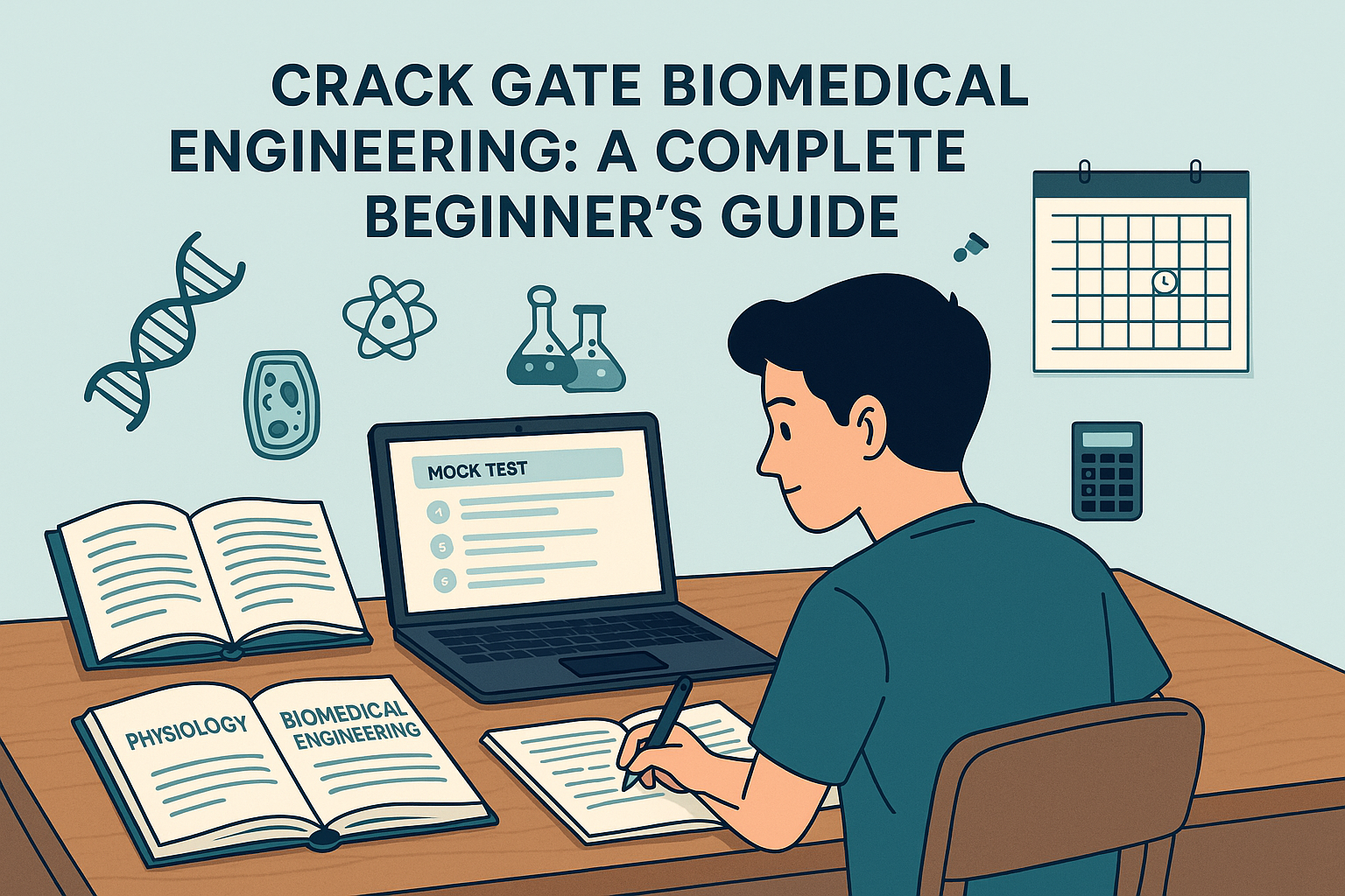 You are currently viewing How to Crack GATE Biomedical Engineering: A Complete Beginner’s Guide