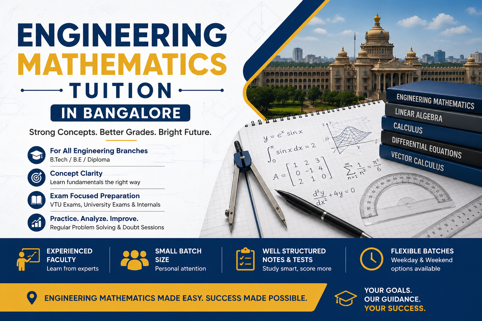 You are currently viewing Engineering Mathematics Tuition in Bangalore for All Semesters