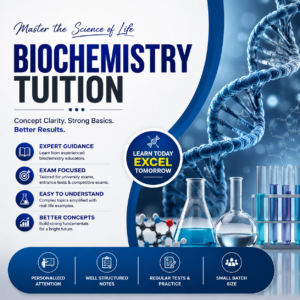 Read more about the article Score Higher with Professional Biochemistry Tuition