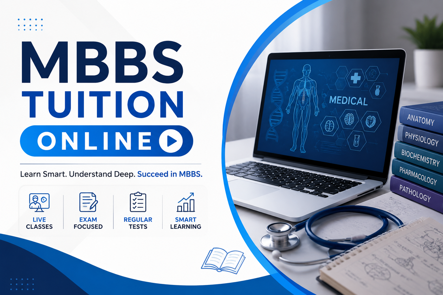 Online MBBS Coaching for Anatomy, Physiology & More