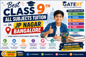 Read more about the article Best Class 9th All Subjects Tuition in Bangalore: Expert Coaching for Maths, Science, Social, English, Hindi, Kannada & More