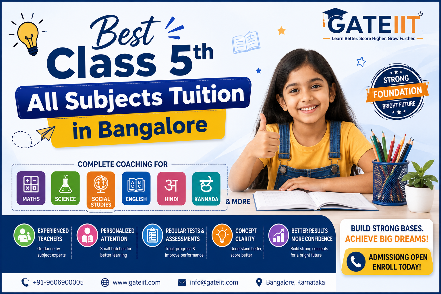 You are currently viewing Best Class 5th All Subjects Tuition in Bangalore: Expert Coaching for Maths, Science, Social, English, Hindi, Kannada & More