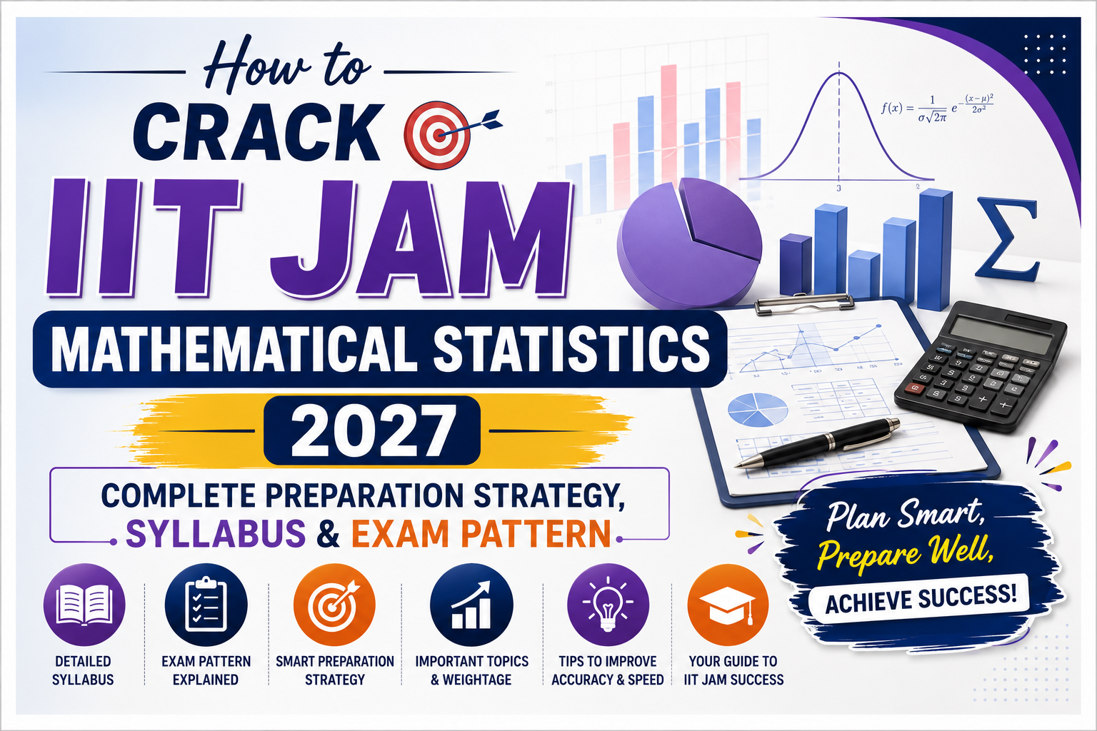 Read more about the article How to Crack IIT JAM Mathematical Statistics 2027: Complete Preparation Strategy, Syllabus & Exam Pattern