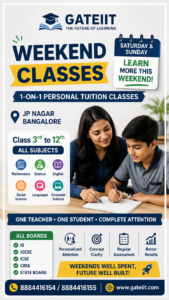 Weekend Tuition