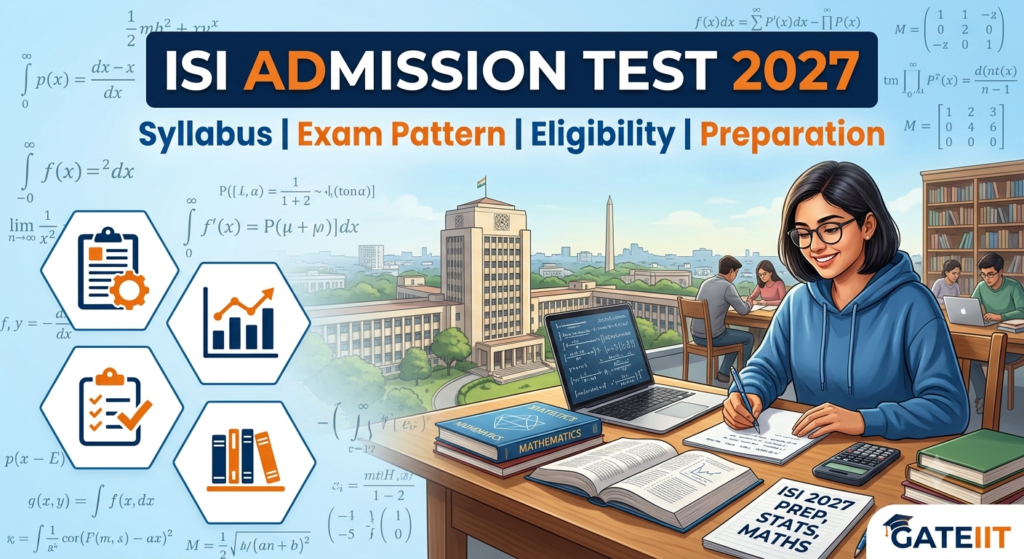ISI Admission Test 2027 syllabus, exam pattern, eligibility, and preparation guide