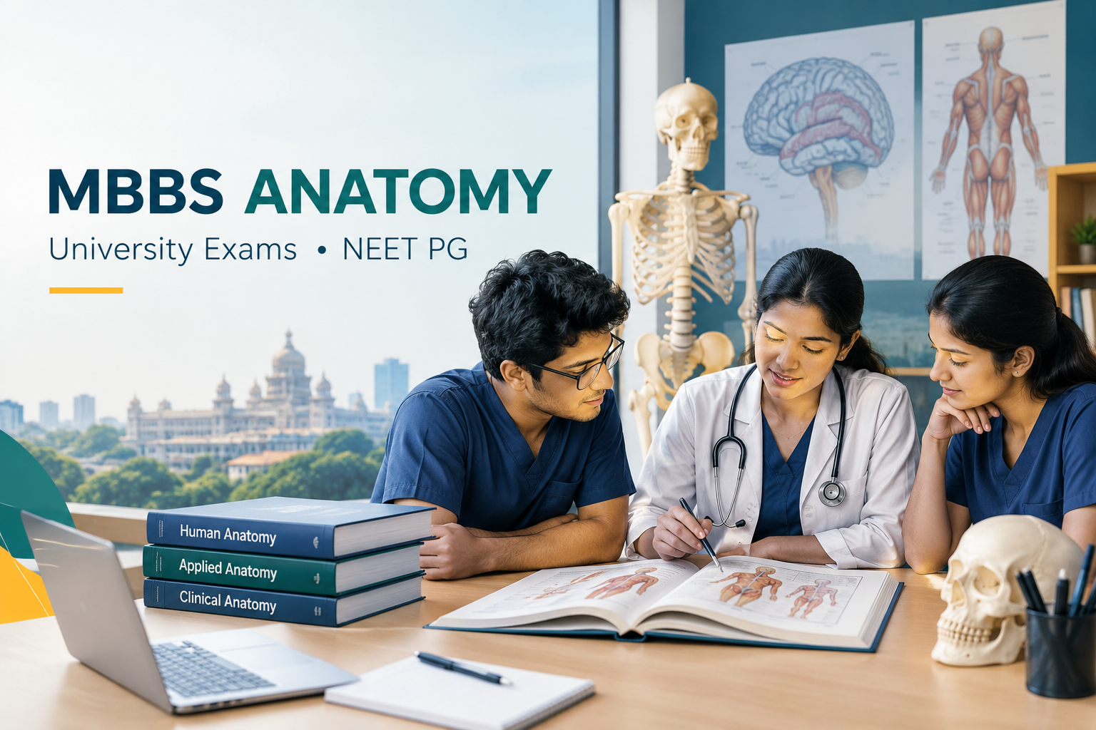 You are currently viewing Mastering MBBS Anatomy: Expert Tutoring in Bangalore for University Exams & NEET PG