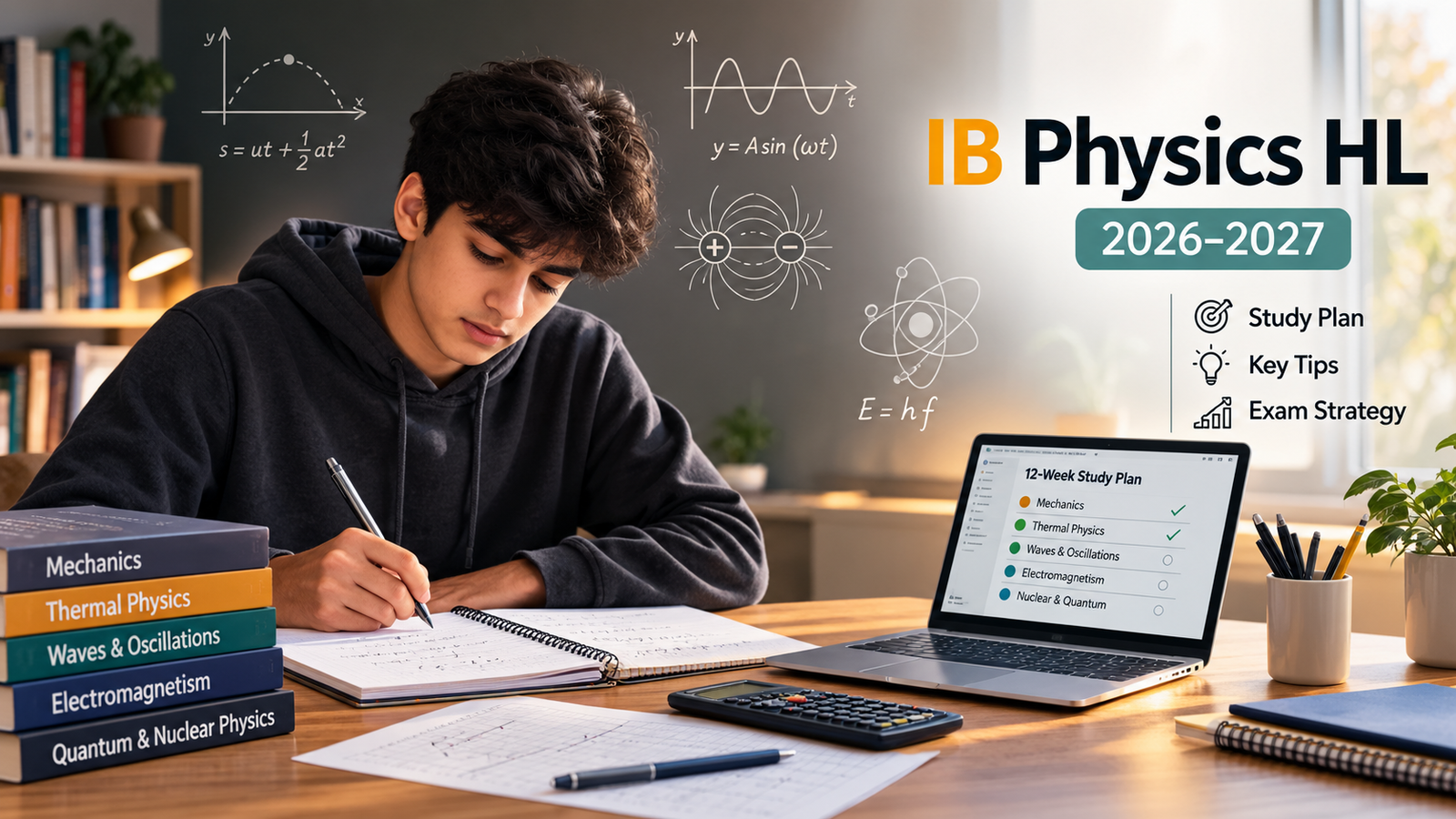 You are currently viewing How to Prepare for IB Grade 12 Physics HL Exam: Study Plan, Tips & Exam Strategy