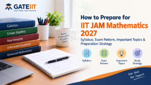 Read more about the article How to Prepare for IIT JAM Mathematics 2027: Syllabus, Exam Pattern, Important Topics & Preparation Strategy