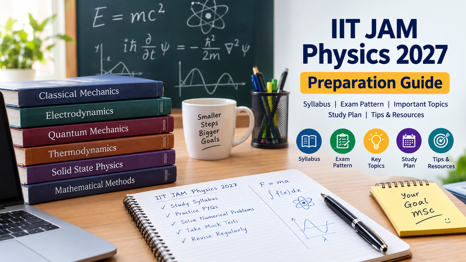 You are currently viewing How to Prepare for IIT JAM Physics 2027: Syllabus, Exam Pattern, Important Topics & Preparation Strategy